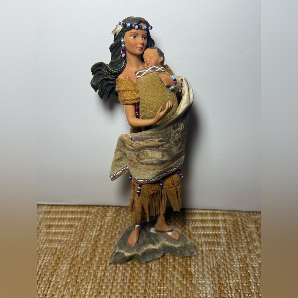 The Ashton Drake Galleries,A Mother's Nature Series,"In Love's Protecting Arms"